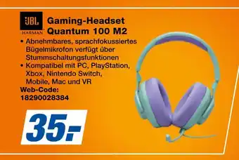 Expert Jbl gaming-headset quantum 100 m2 Angebot