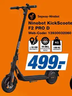 Expert Segway-ninebot ninebot kickscooter f2 pro d Angebot