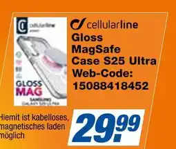 Expert Cellularline gloss magsafe case s25 ultra Angebot