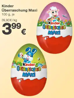 KiK Kinder Überraschung Maxi Angebot