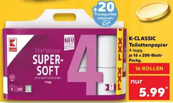 Kaufland K-CLASSIC Toilettenpapier Angebot