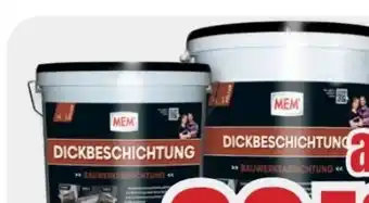 B1 Discount Baumarkt MEM Dickbeschichtung Angebot