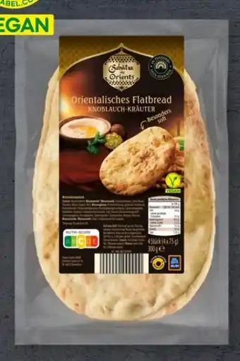 Aldi Süd Schätze des Orients Orientalisches Flatbread Angebot