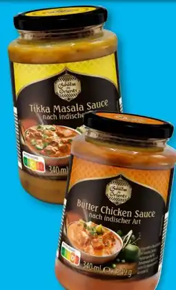 Aldi Süd Schätze des Orients Sauce nach indischer Art Angebot