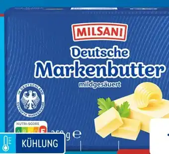 Aldi Süd Milsani Deutsche Markenbutter Angebot