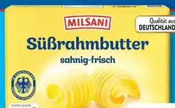 Aldi Süd Milsani Süßrahmbutter Angebot