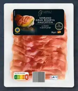 Aldi Süd Gourmet Finest Cuisine Serrano Gran Reserva hauchfein Angebot