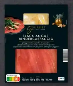 Aldi Süd Gourmet Finest Cuisine Black-Angus Carpaccio Angebot