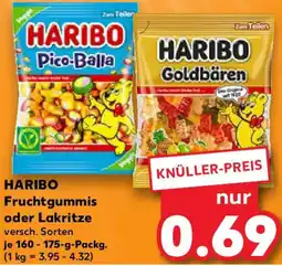 Kaufland HARIBO Fruchtgummis oder Lakritze Angebot