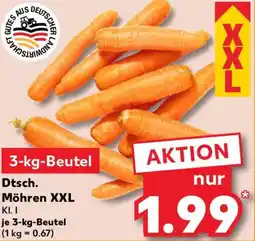 Kaufland Dtsch. Möhren XXL Angebot