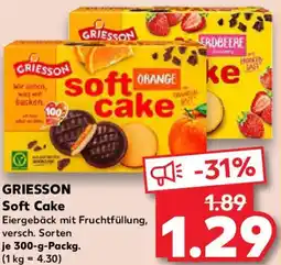 Kaufland GRIESSON Soft Cake Angebot