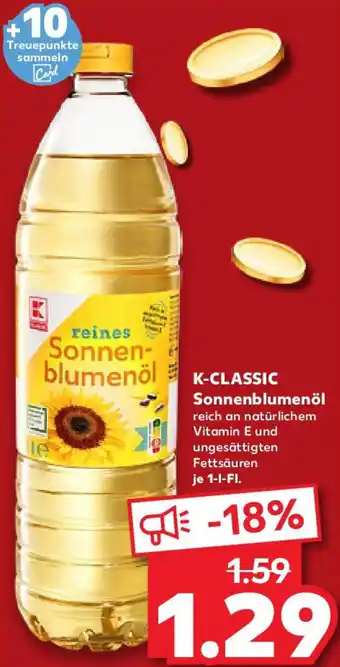 Kaufland K-CLASSIC Sonnenblumenöl Angebot