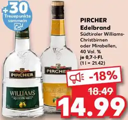 Kaufland PIRCHER Edelbrand Angebot