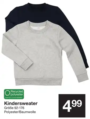 Zeeman Kindersweater Angebot