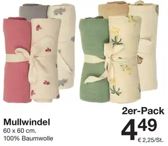 Zeeman Mullwindel Angebot