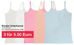 Zeeman Kinder-Unterhemd Angebot