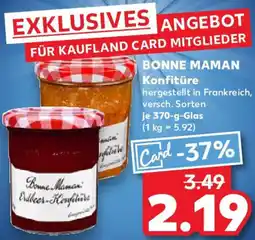 Kaufland BONNE MAMAN Konfitüre Angebot