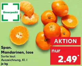 Kaufland Span. Mandarinen, lose Angebot