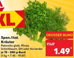 Kaufland Span./ital. Kräuter Angebot