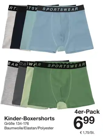 Zeeman Kinder-Boxershorts Angebot