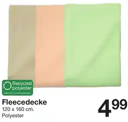 Zeeman Fleecedecke Angebot