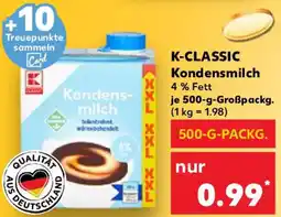 Kaufland K-CLASSIC Kondensmilch Angebot