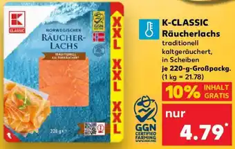 Kaufland K-CLASSIC Räucherlachs Angebot