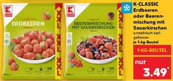 Kaufland K-CLASSIC Erdbeeren oder Beerenmischung mit Sauerkirschen Angebot