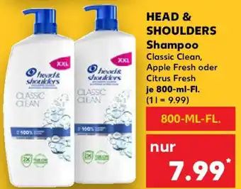 Kaufland HEAD & SHOULDERS Shampoo Angebot