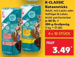 Kaufland K-CLASSIC Katzensticks Angebot