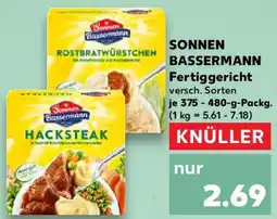 Kaufland SONNEN BASSERMANN Fertiggericht Angebot