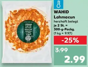 Kaufland WAHID Lahmacun Angebot