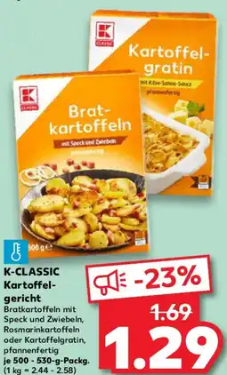 Kaufland K-CLASSIC Kartoffelgericht Angebot