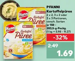 Kaufland PFANNI Kartoffelpüree Angebot