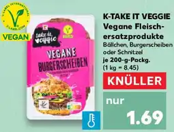 Kaufland K-TAKE IT VEGGIE Vegane Fleischersatzprodukte Angebot