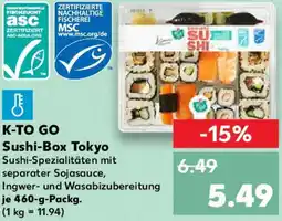 Kaufland K-TO GO Sushi-Box Tokyo Angebot