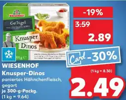 Kaufland WIESENHOF Knusper-Dinos Angebot