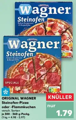 Kaufland ORIGINAL WAGNER Steinofen-Pizza oder Flammkuchen Angebot