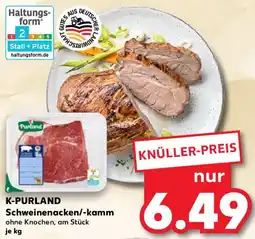 Kaufland K-PURLAND Schweinenacken/-kamm Angebot