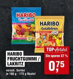 Handelshof HARIBO FRUCHTGUMMI / LAKRITZ Angebot