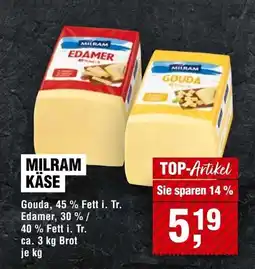 Handelshof MILRAM KÄSE Angebot