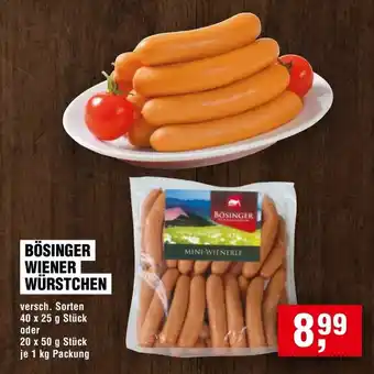 Handelshof BÖSINGER WIENER WÜRSTCHEN Angebot