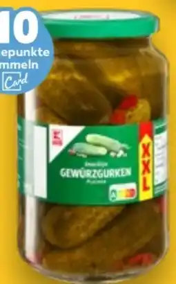 Kaufland K-Classic Gewürzgurken XXL Angebot