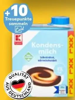 Kaufland K-Classic Kondensmilch XXL Angebot