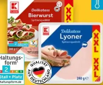 Kaufland K-Classic Wurstspezialitäten XXL Angebot