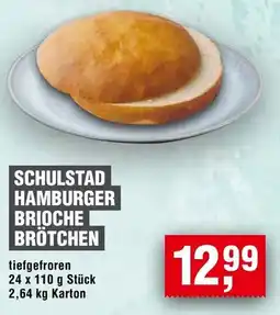 Handelshof SCHULSTAD HAMBURGER BRIOCHE BRÖTCHEN Angebot