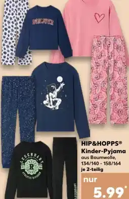 Kaufland Hip & Hopps Kinder Pyjama 2er Angebot