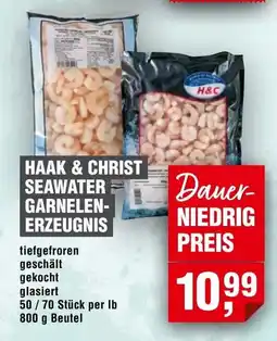 Handelshof HAAK & CHRIST SEAWATER GARNELEN- ERZEUGNIS Angebot