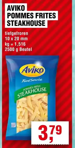 Handelshof AVIKO POMMES FRITES STEAKHOUSE Angebot