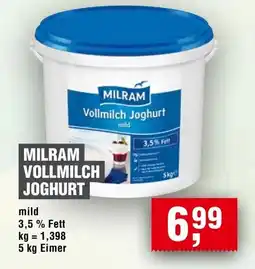 Handelshof MILRAM Vollmilch Joghurt Angebot